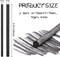 Soft Willow Drawing Charcoal 50 Pieces Natural Willow Charcoal Sticks for Drawing, Sketching Shading Artists Beginners or Students of All Skill Levels Supplies, 2 Box 4 - 5 mm 5 - 7 mm in Diameter